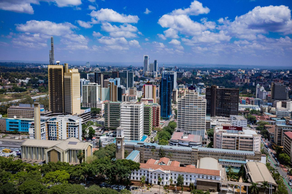Nairobi skyline Kenya