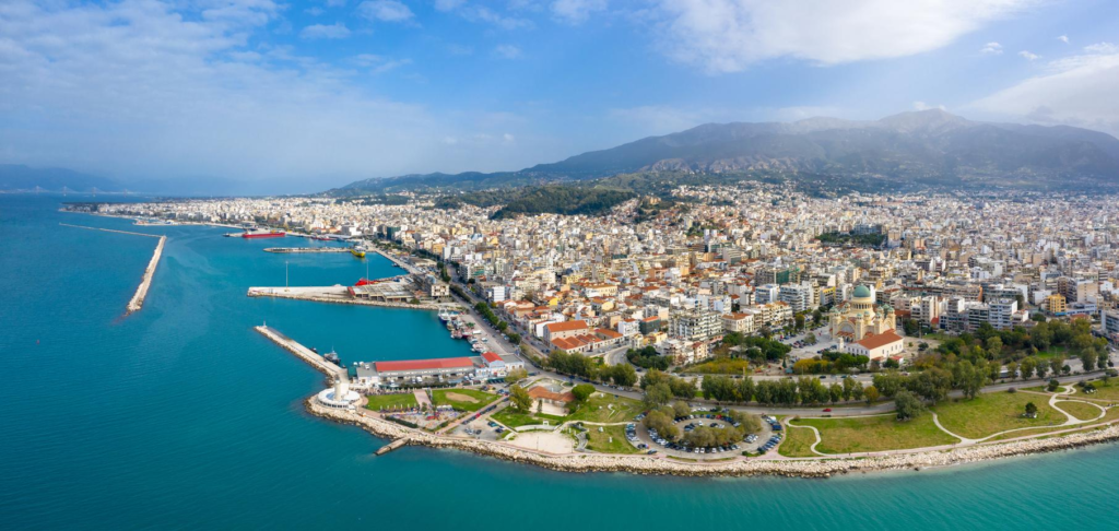 Patras waterfront Greece