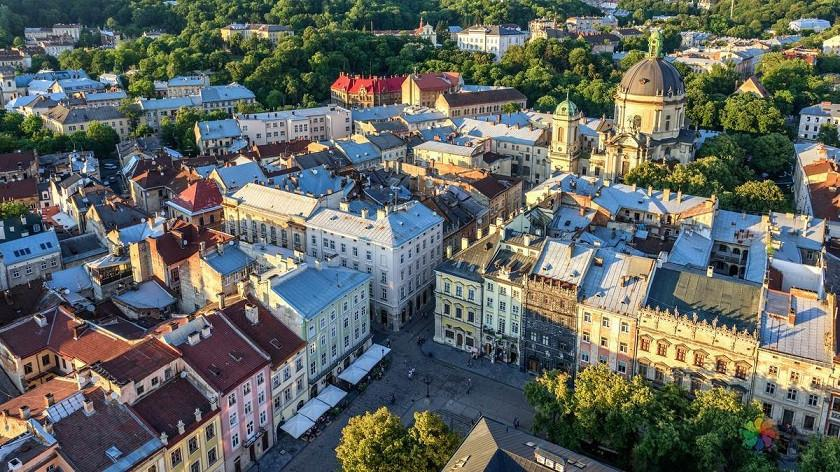Lviv Old Town Ukraine