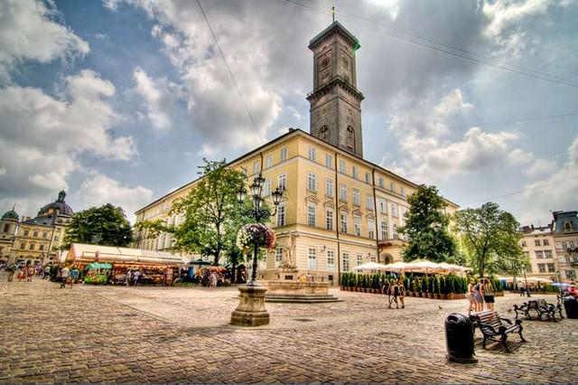 Rynok Square Lviv Ukraine