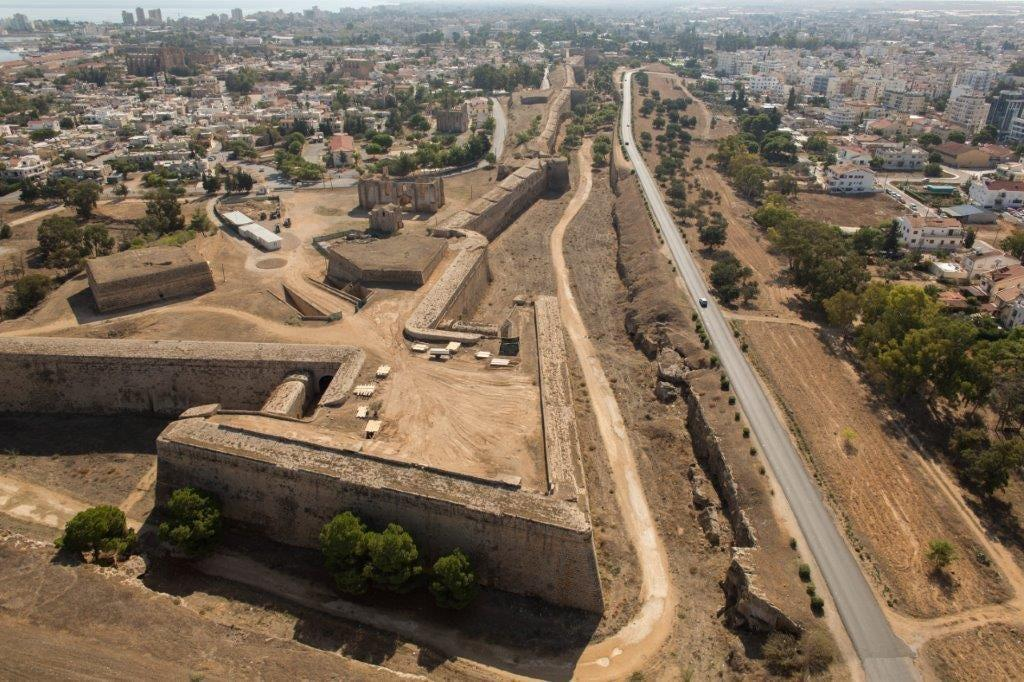 Famagusta city walls Cyprus