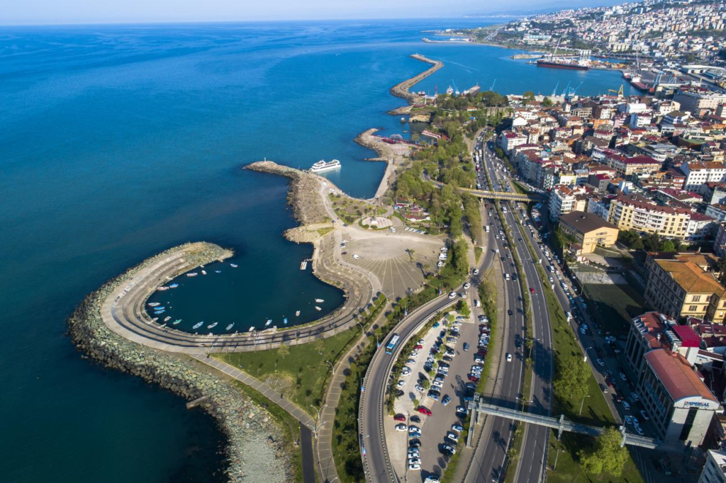 Trabzon coastline Turkey