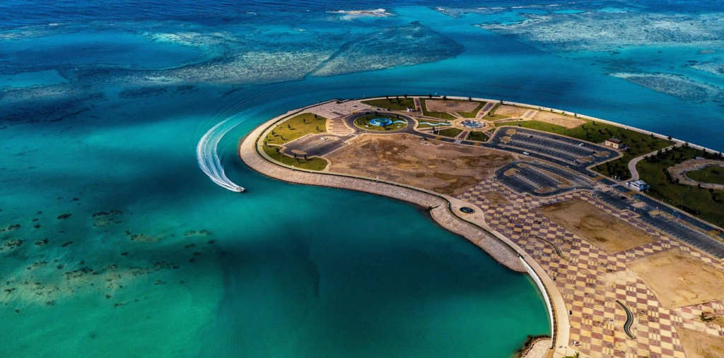 Yanbu Red Sea coastline Saudi Arabia