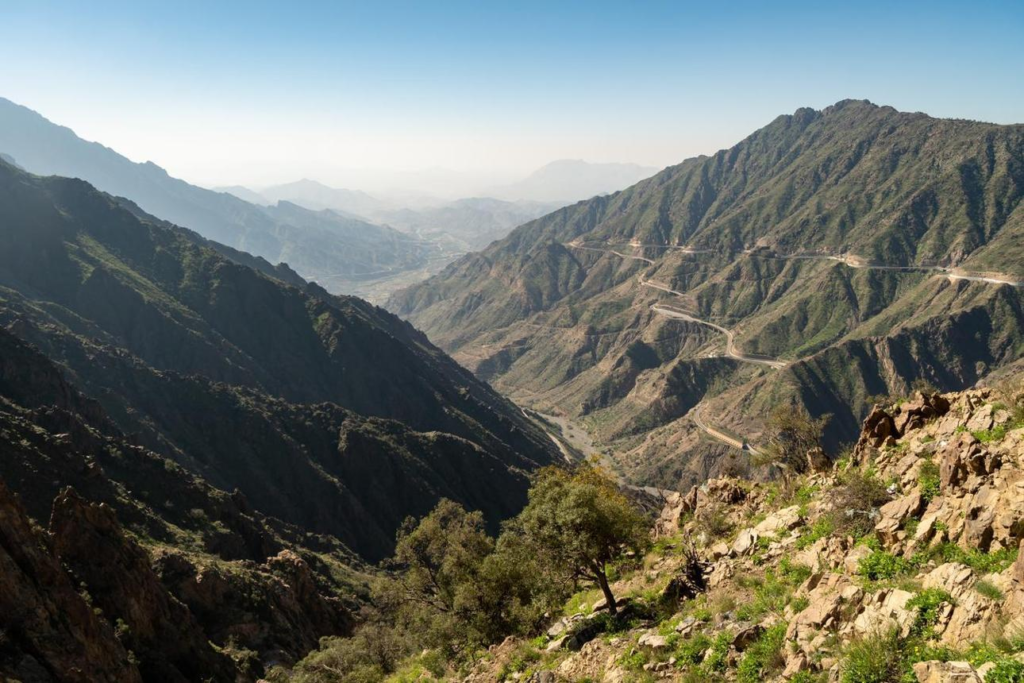 Al Bahah mountains Saudi Arabia