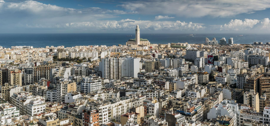 Casablanca skyline Morocco