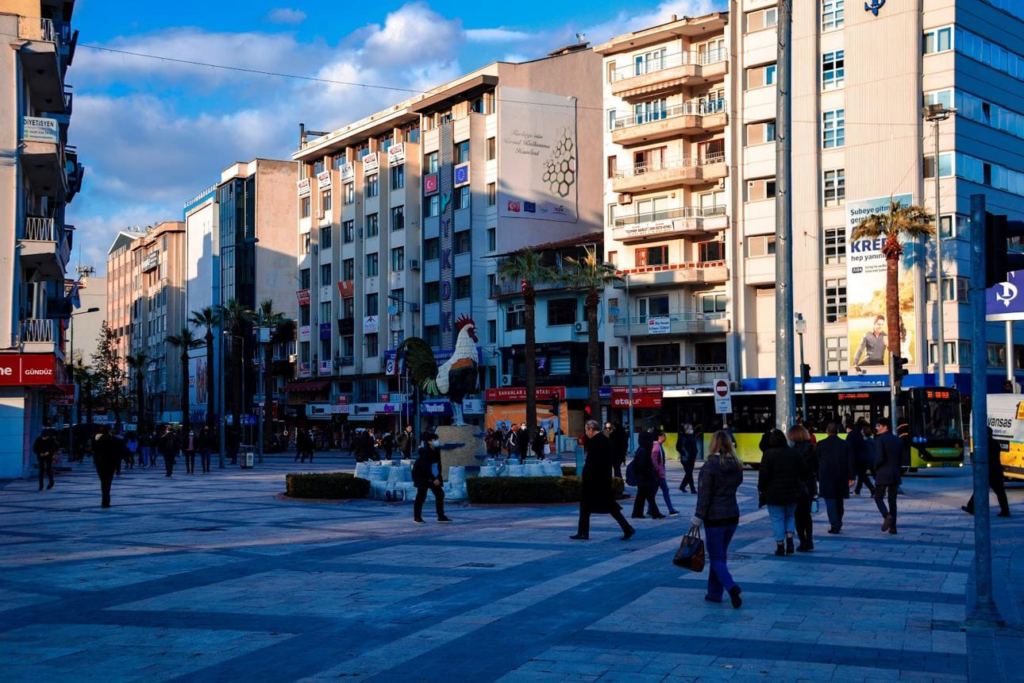Denizli city centre Turkey