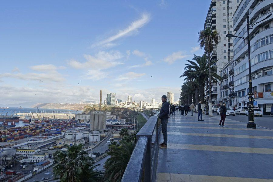 Oran waterfront promenade Algeria