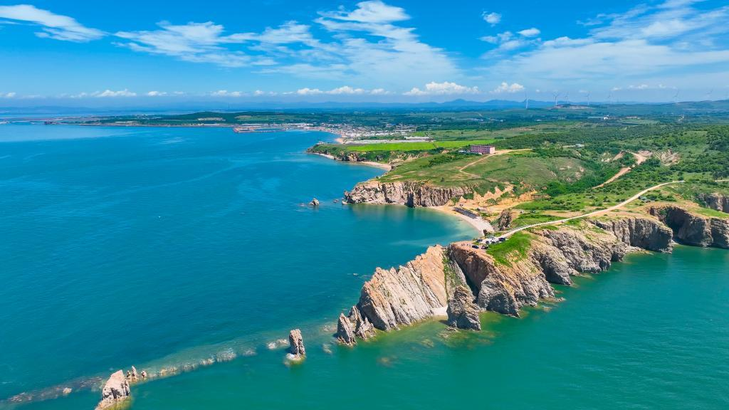 Dalian coastline China