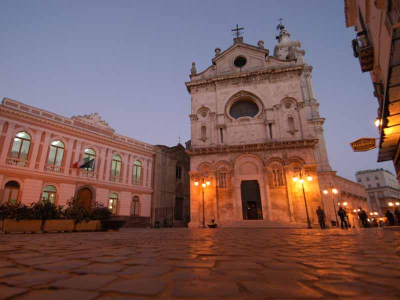 Foggia historic centre Italy