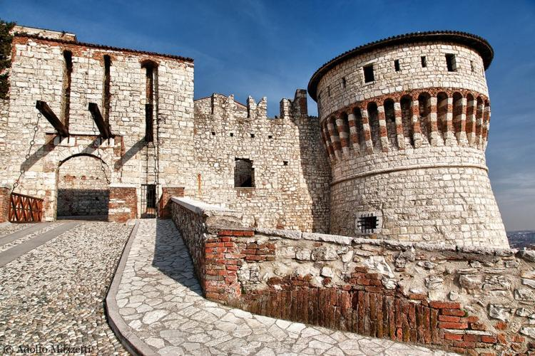 Brescia Castle Italy