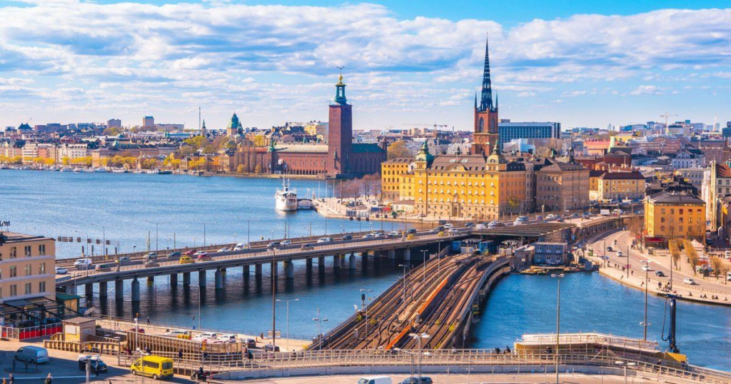 Stockholm waterfront Sweden