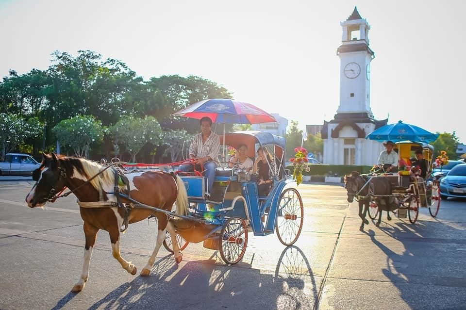 Lampang horse carriage Thailand