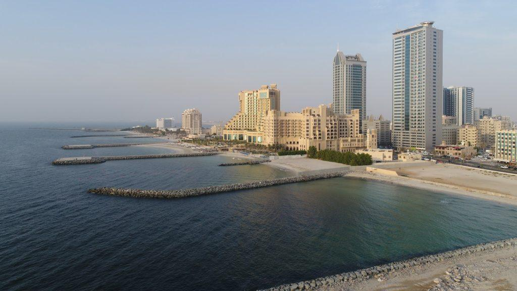 Ajman UAE coastline