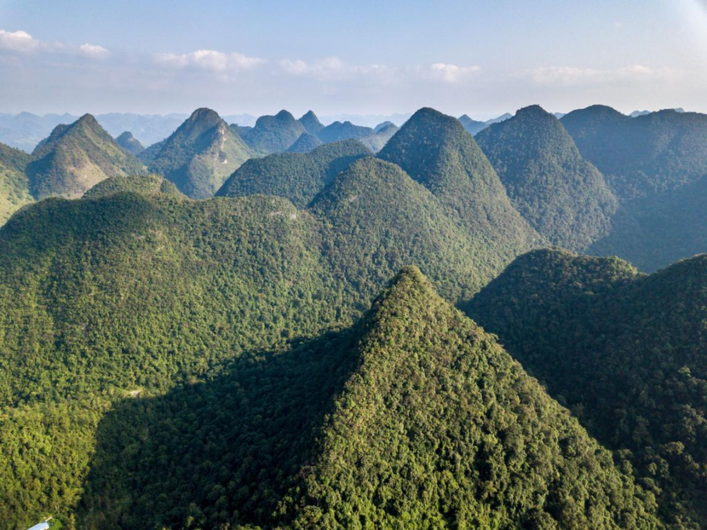 Liuzhou karst mountains Guangxi