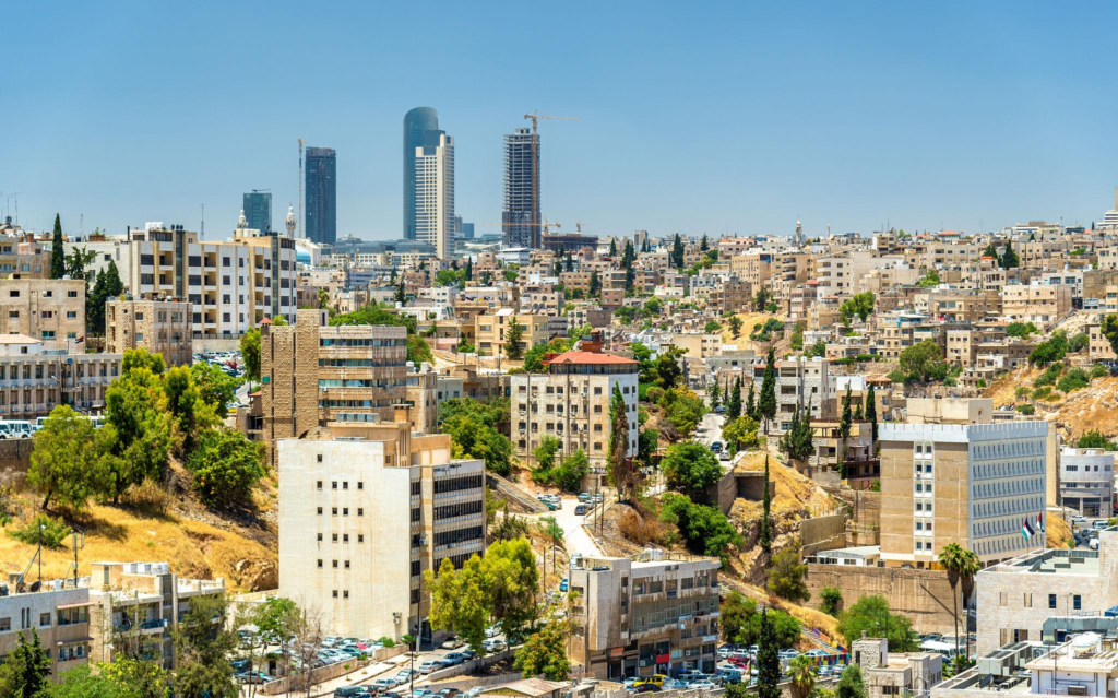 Amman Jordan city skyline