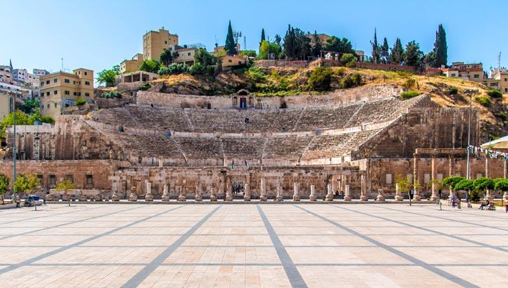 Roman Theatre Amman Jordan