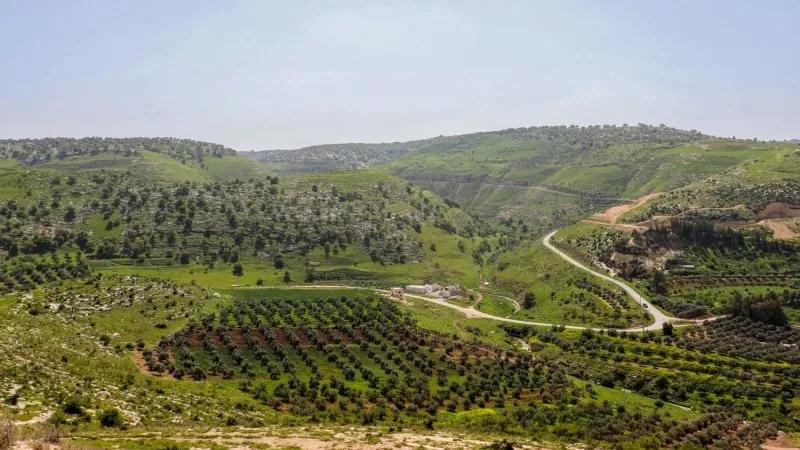 Irbid Jordan countryside