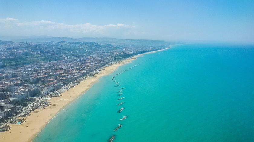 Pescara Italy coastline