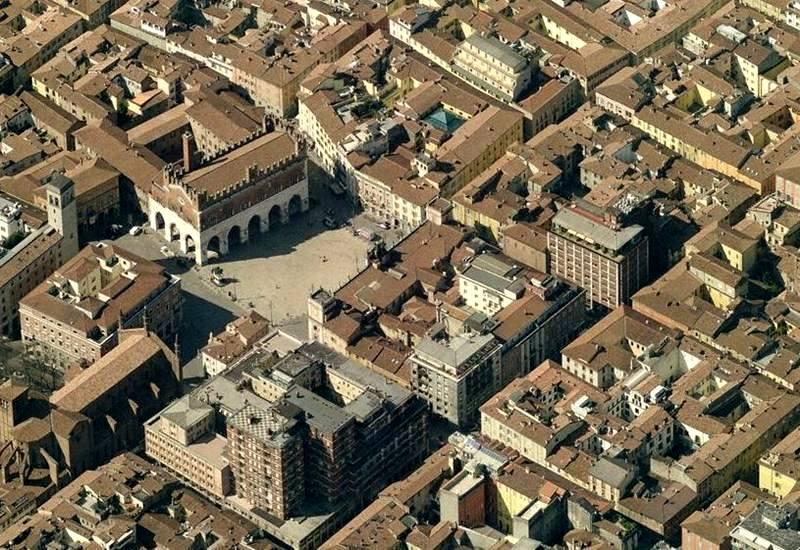Piacenza Italy historic centre
