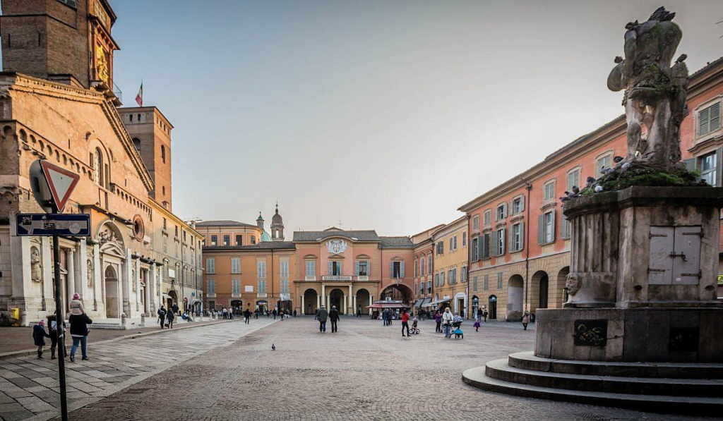 Reggio Emilia Italy historic centre