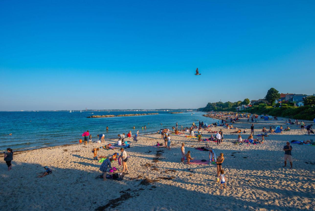 Kiel Baltic Sea beach Germany