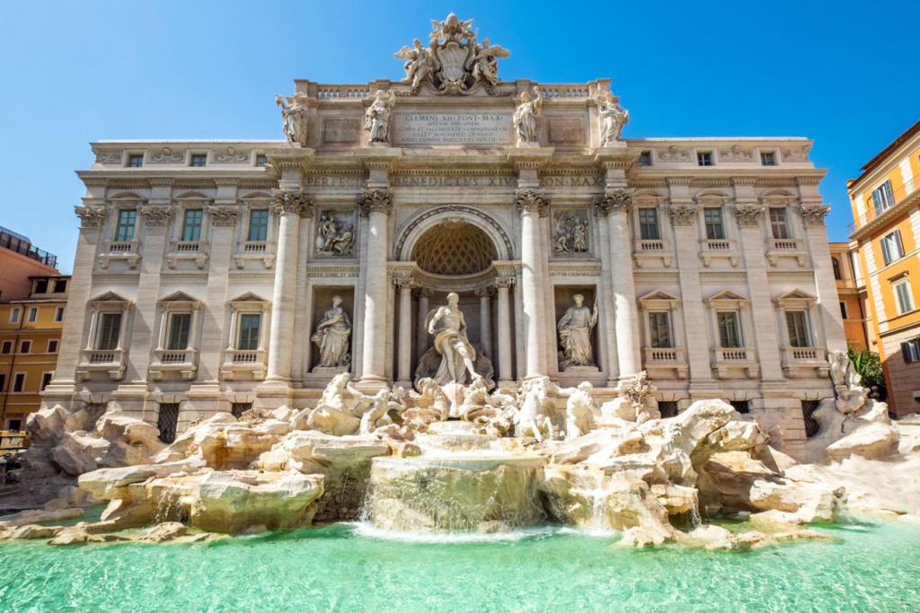 Trevi Fountain Rome Italy
