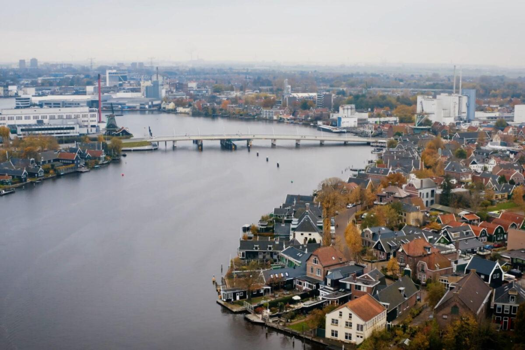 Zaanstad Netherlands waterways