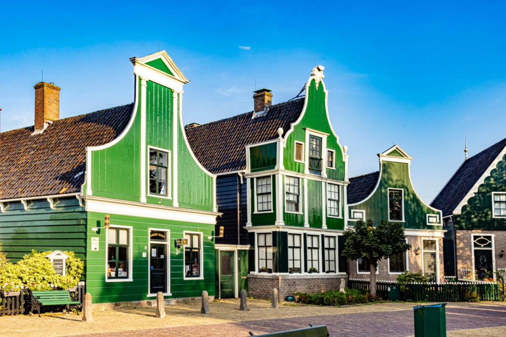 Dutch historic houses Zaanse Schans