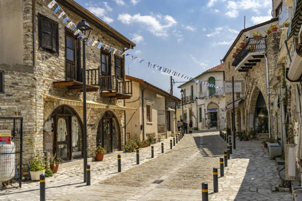 Cyprus traditional streets
