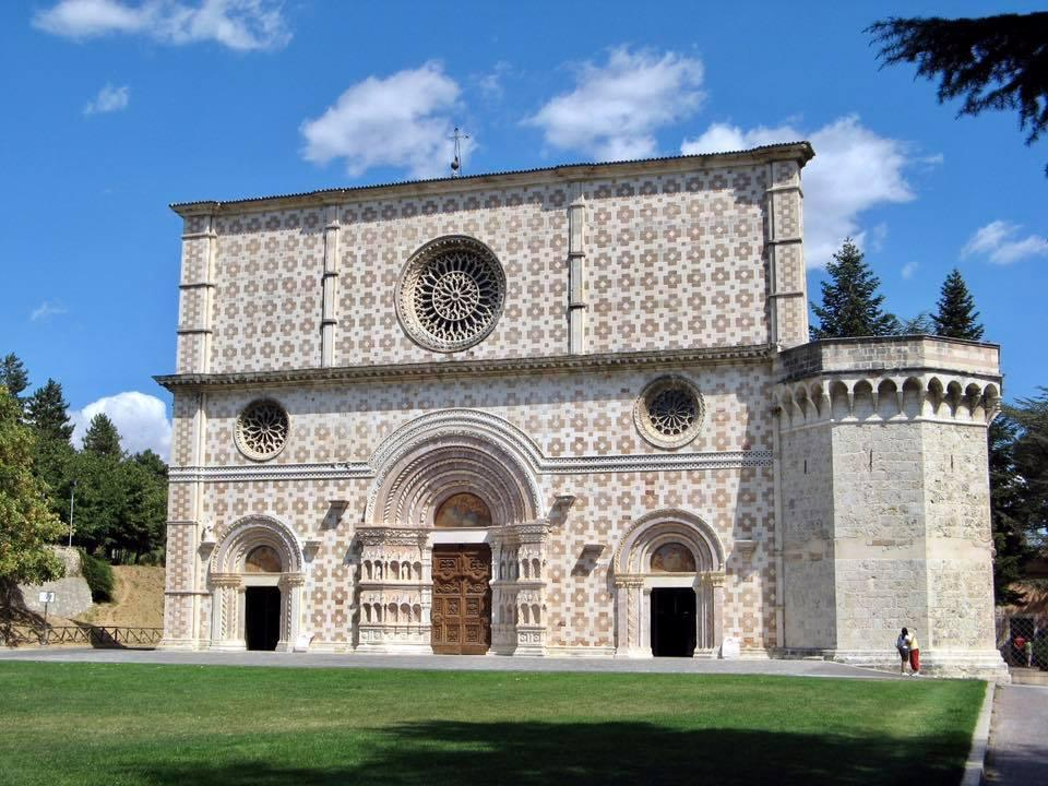 Basilica di Santa Maria di Collemaggio L'Aquila Italy