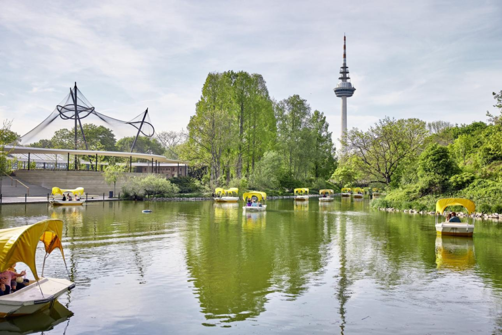 Luisenpark Mannheim Germany