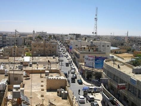 Mafraq Jordan city
