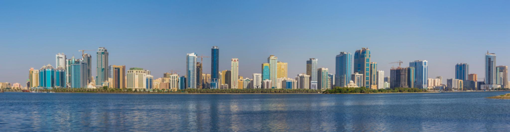 Sharjah UAE skyline