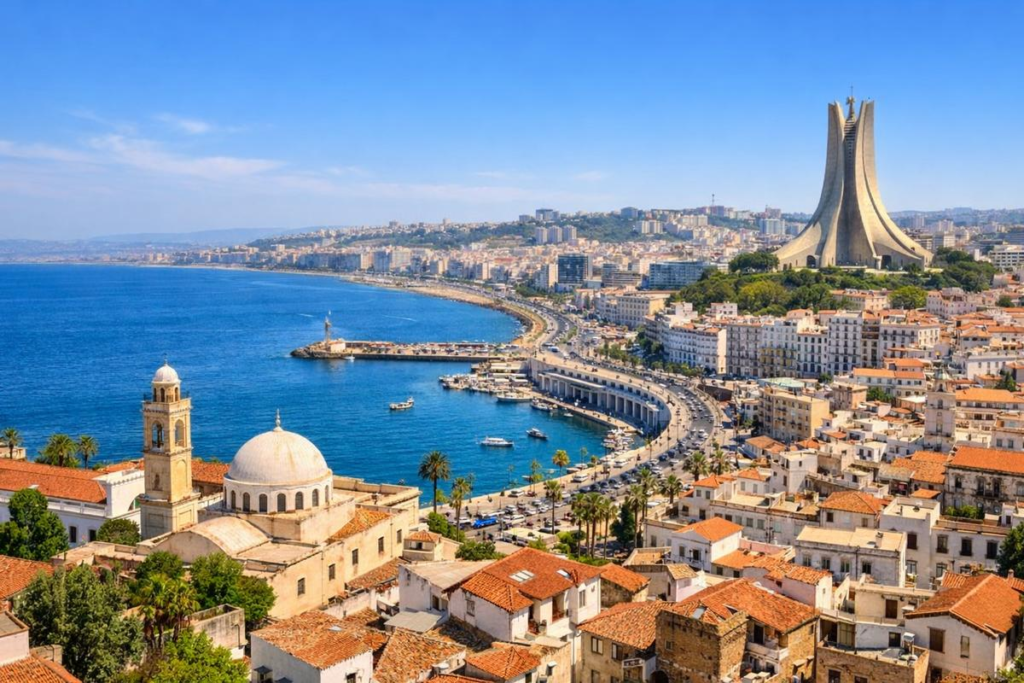 Martyrs Memorial Algiers Algeria