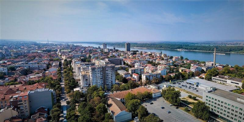Ruse cityscape Bulgaria