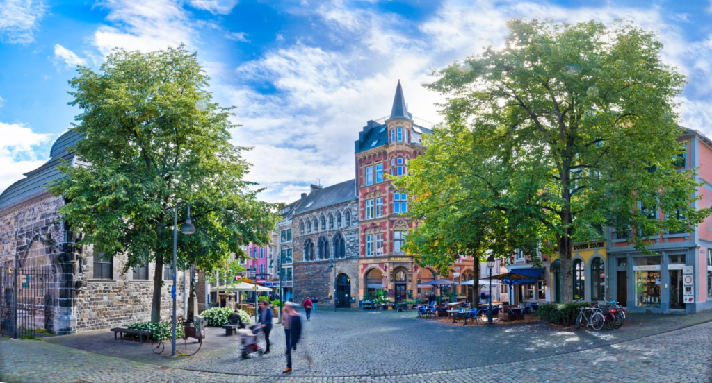 Aachen Germany historic centre