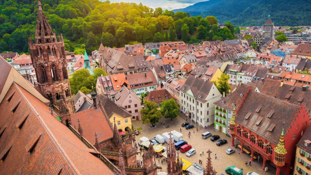 Freiburg Germany old town