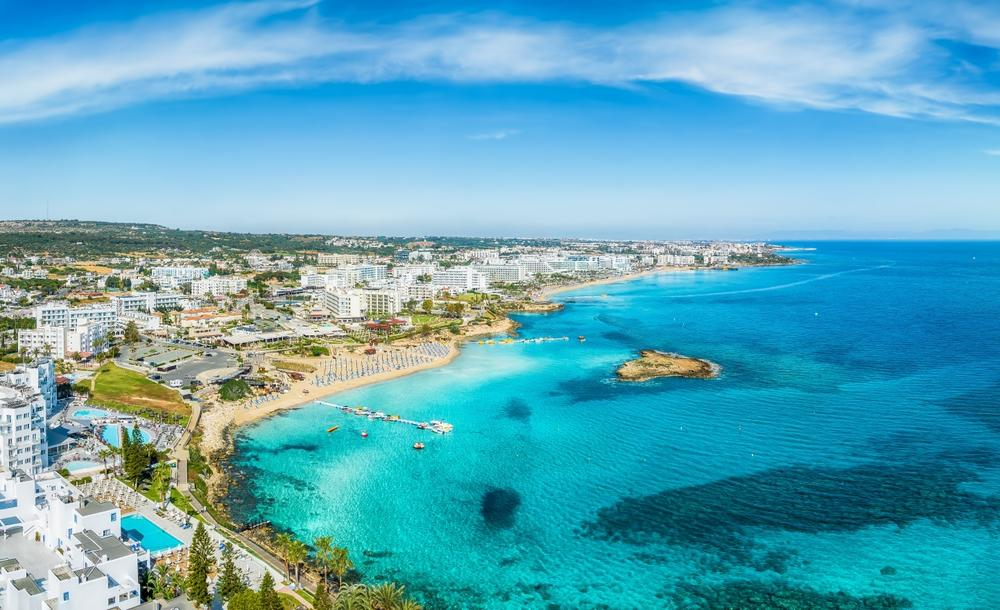 Ayia Napa Cyprus coastline