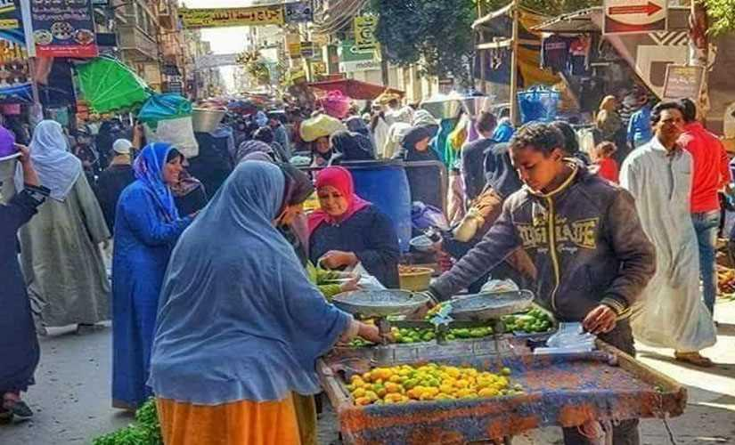 Upper Egypt traditional market