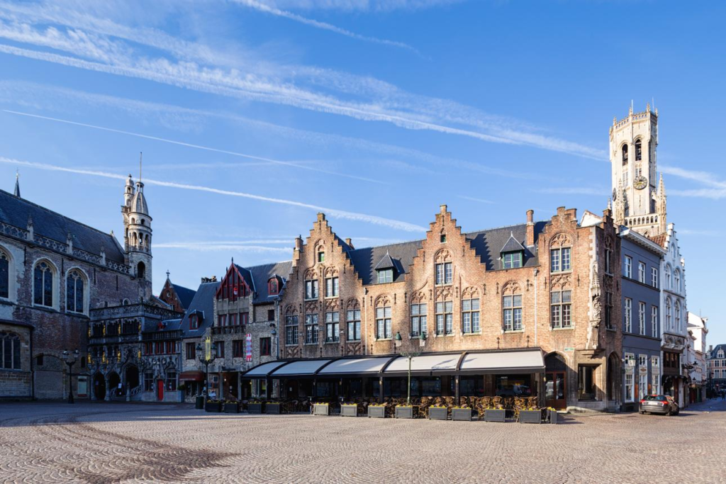 Bruges Belgium medieval city centre
