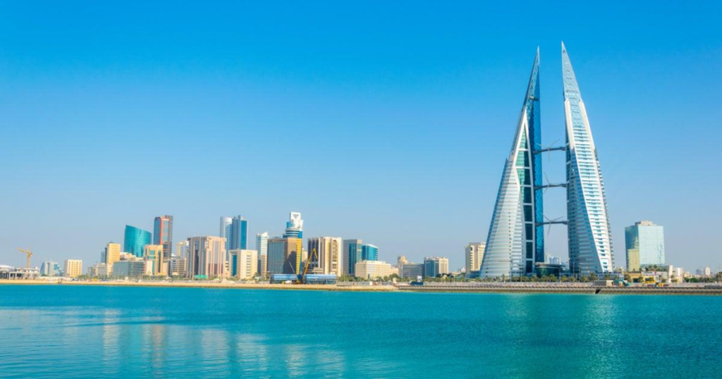 Bahrain Manama skyline