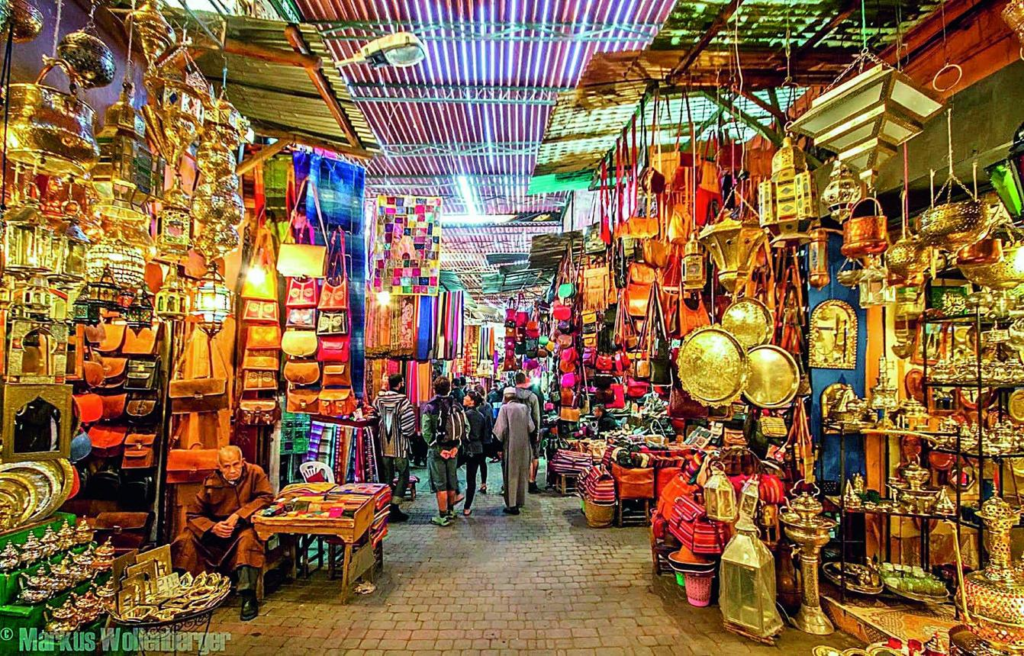 Bahrain traditional market Manama
