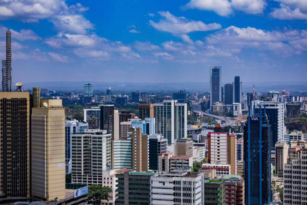 Nairobi Kenya skyline