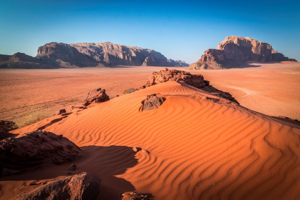 Wadi Rum Jordan desert