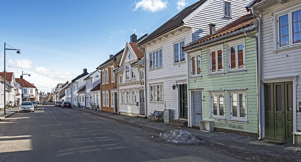 Kristiansand historic district Norway