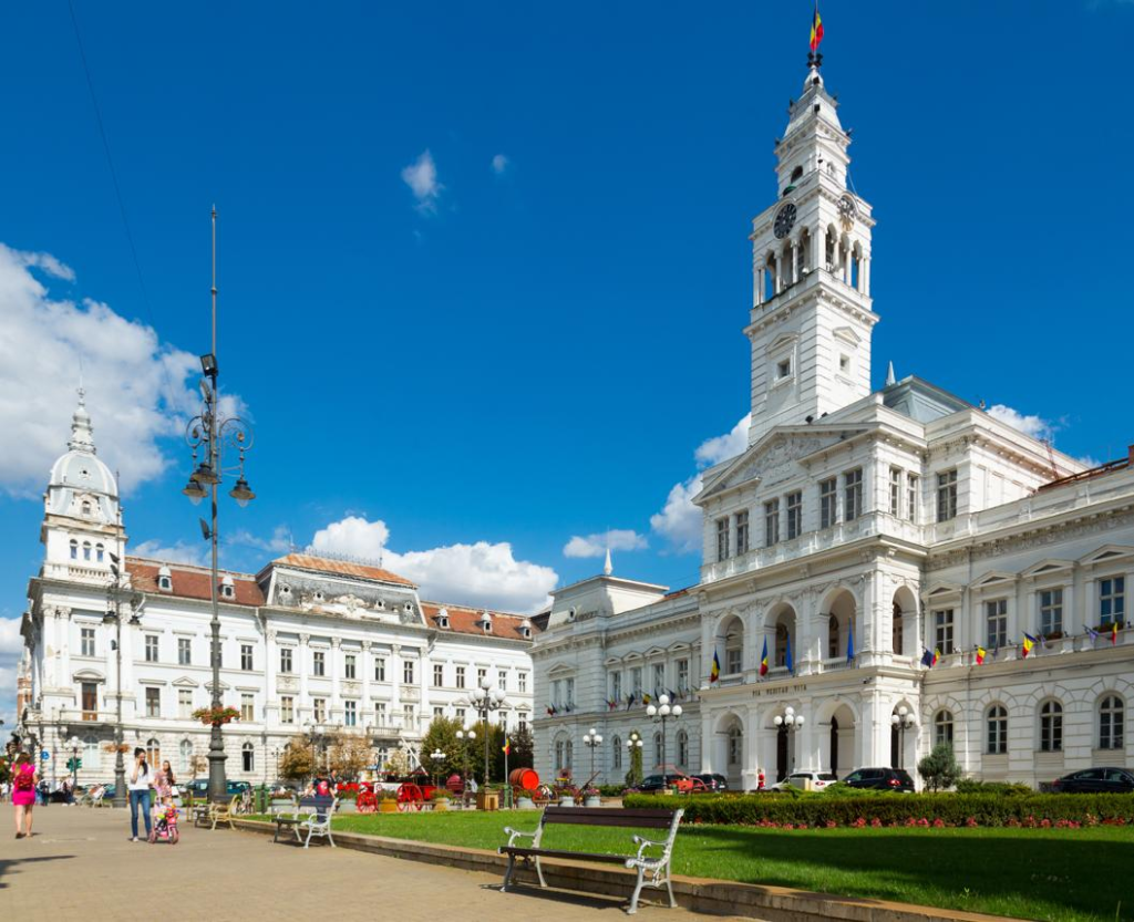 Historical landmarks and squares in Arad