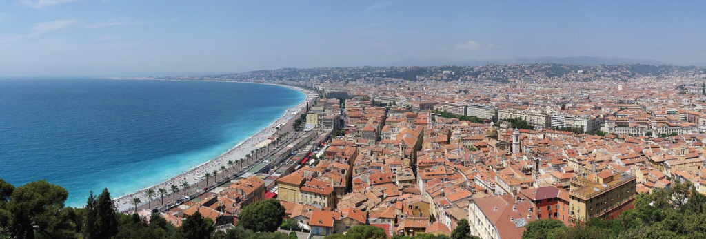 Nice cityscape France