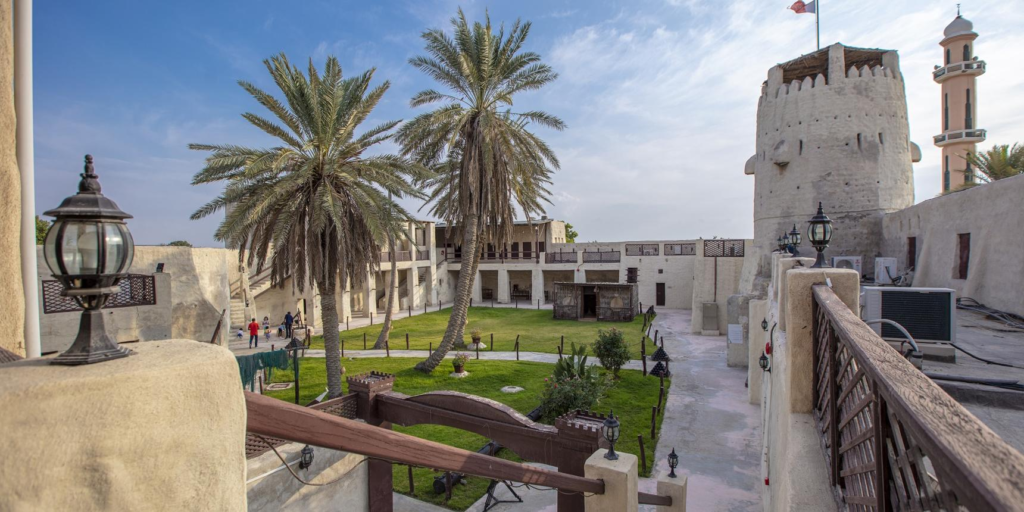 Traditional heritage area in Umm Al Quwain UAE.