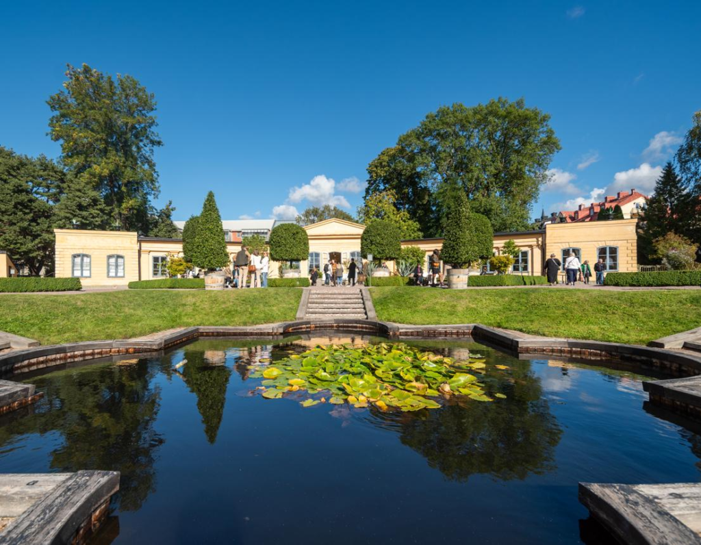 Linnaeus Garden in Uppsala Sweden.