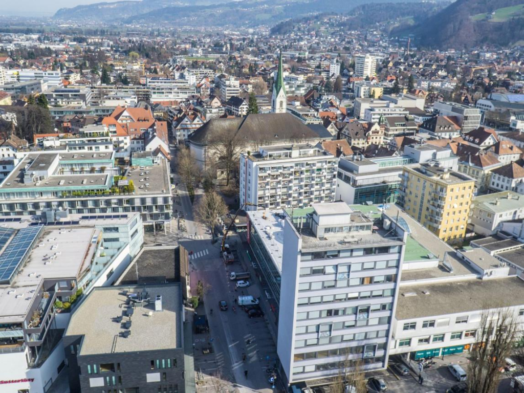 Dornbirn cityscape Austria
